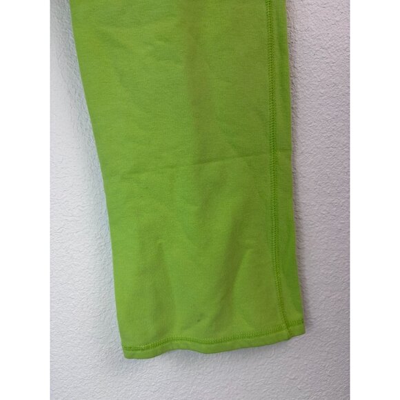 Abercrombie and Fitch women's small green Y2K wide‎ leg low rise sweatpants - Picture 7 of 9